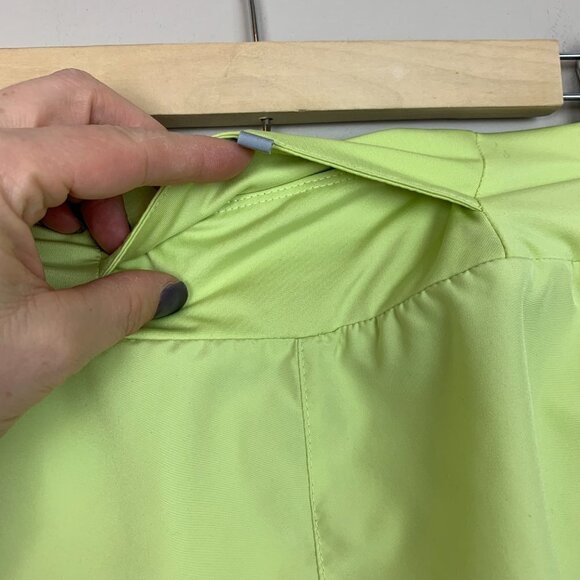 Nike Yellow/Green Neon Inner Brief Running Shorts - Size Medium - Picture 4 of 9